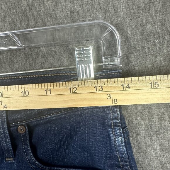 Madewell 10" High Rise Skinny Womens SIze 27T (27X29.5") Blue Denim Jeans - Picture 7 of 14